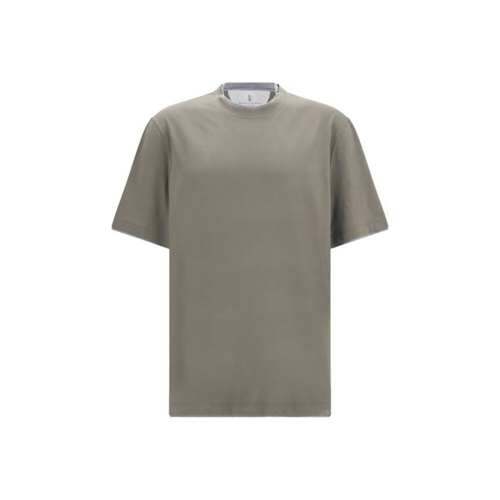 Brunello Cucinelli Men Cotton T-Shirt
